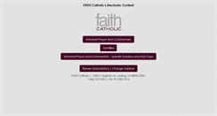 Desktop Screenshot of faithcontent.net